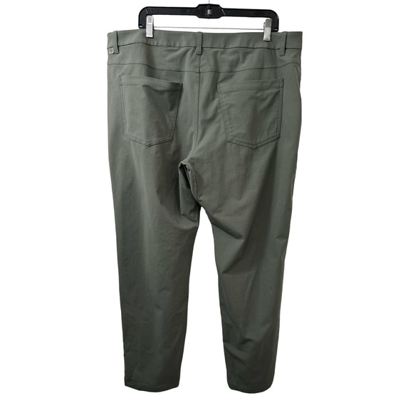 Lululemon ABC Skinny-Fit Jogger *Warpstreme in Green Men’s 38 - Picture 2 of 4